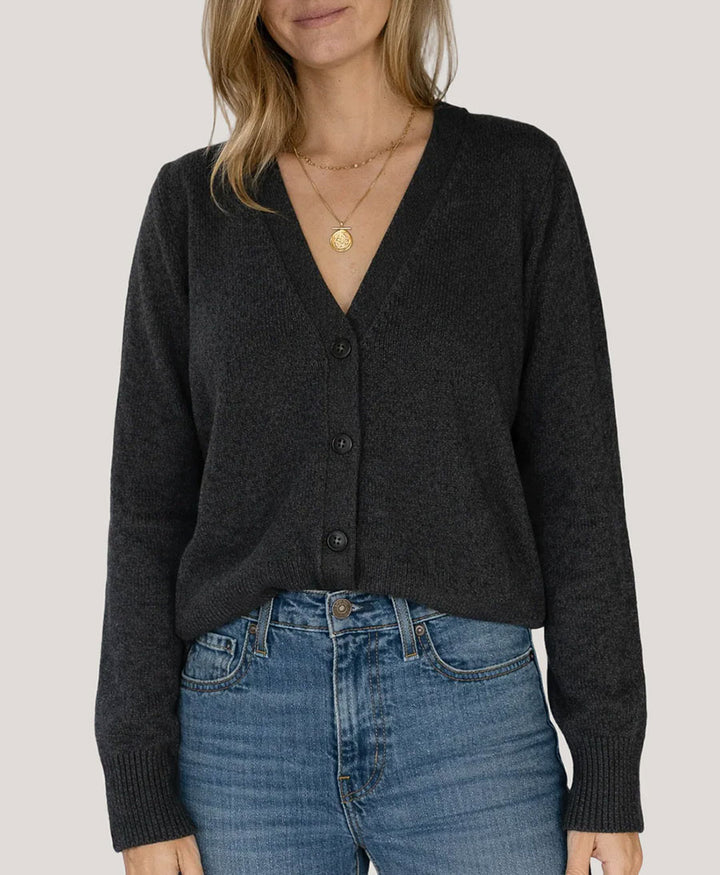 Strickcardigan - Nana - Anthrazit