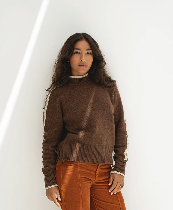 Strickpullover Agnes - Braun