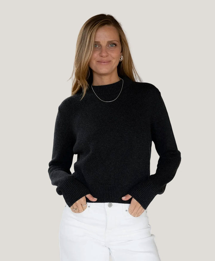 Strickpullover - Nita Sweater - Anthrazit