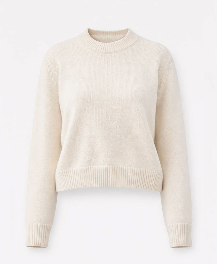 Strickpullover - Nita Sweater - Ecru