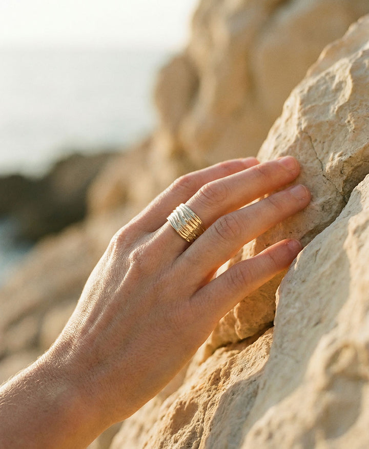 Fingerring NORA - Vergoldet