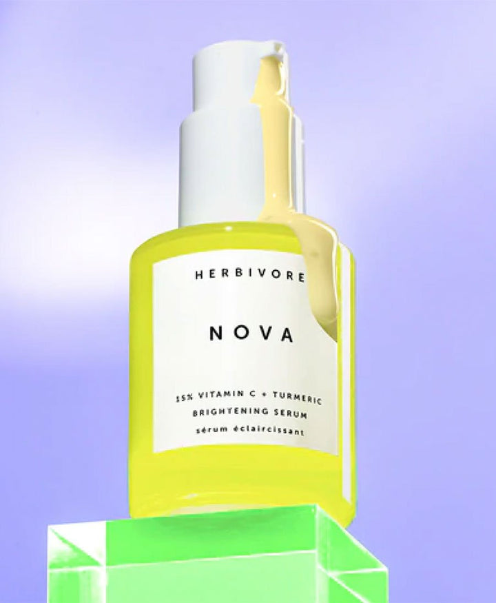 NOVA 15% VITAMIN C + TURMERIC Brightening Serum - Herbivore Botanicals - clomes