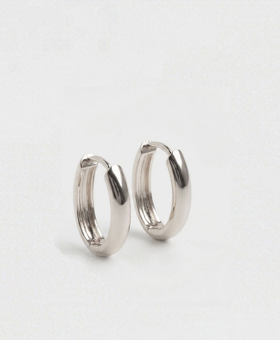 Ohrringe Creolen OLIANA - Silber