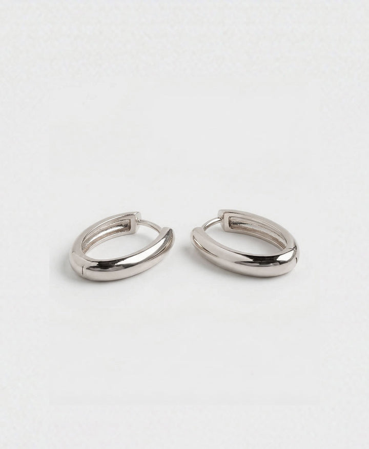 Ohrringe Creolen OLIANA - Silber