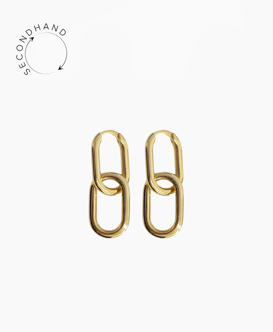 Vergoldete Ohrringe Donna von Molokai - Secondhand