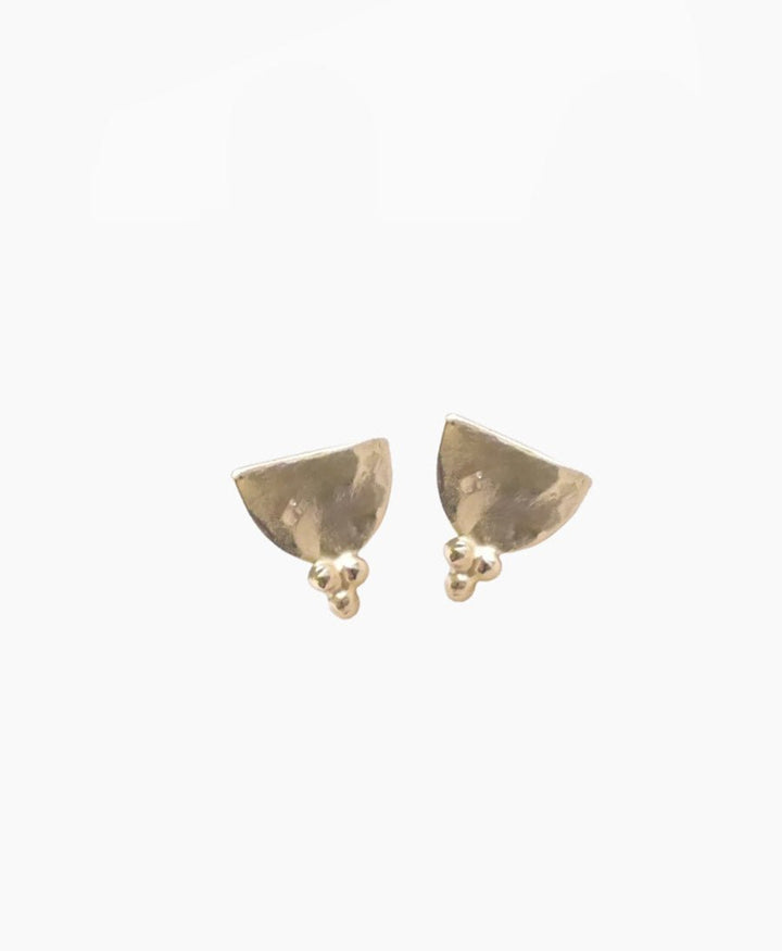 Ohrstecker Gold "Ornate Dainty Stud" - Wild Fawn - clomes