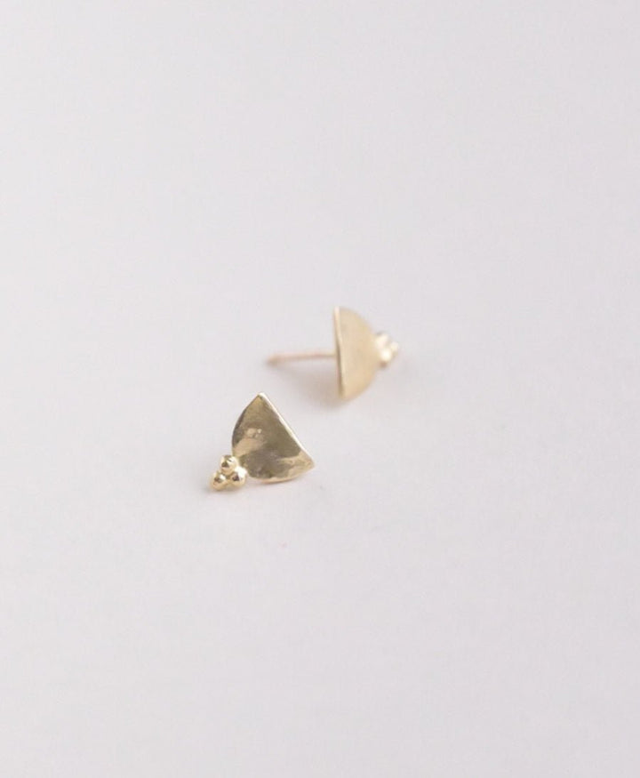 Ohrstecker Gold "Ornate Dainty Stud" - Wild Fawn - clomes