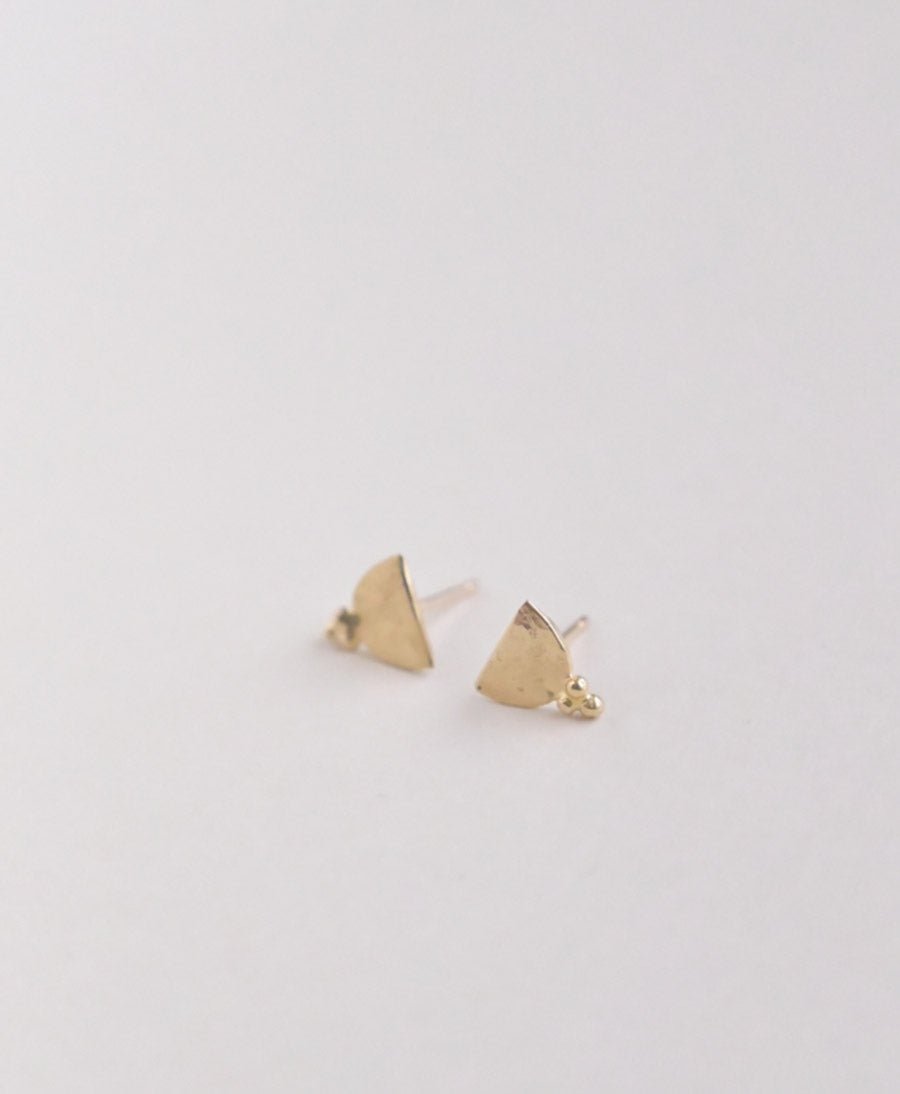 Ohrstecker Gold "Ornate Dainty Stud" - Wild Fawn - clomes