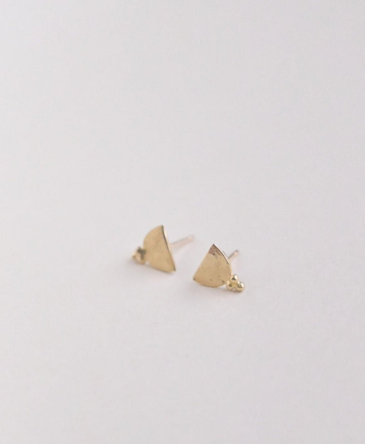 Ohrstecker Gold "Ornate Dainty Stud" - Wild Fawn - clomes