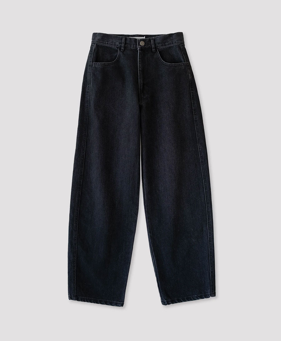 Denimhose - Faded Black Panel Jean