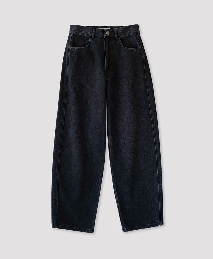 Denimhose - Faded Black Panel Jean