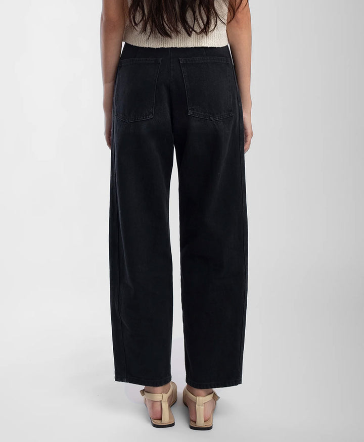 Denimhose - Faded Black Panel Jean