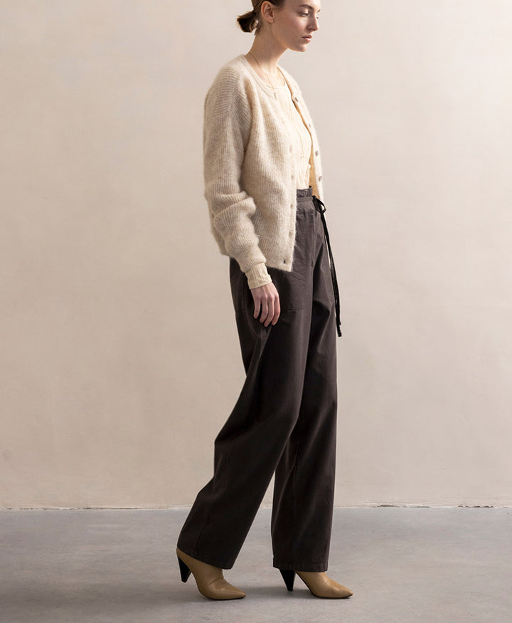 Stoffhose aus Lyocell-Gewebe - Graphit
