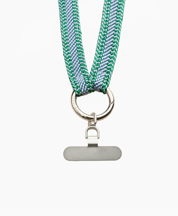 Handykette Phone Chain Set - Peppermint / Silbrig