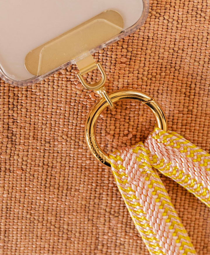 Handykette Phone Chain Set - Yellow Snapper / Goldig
