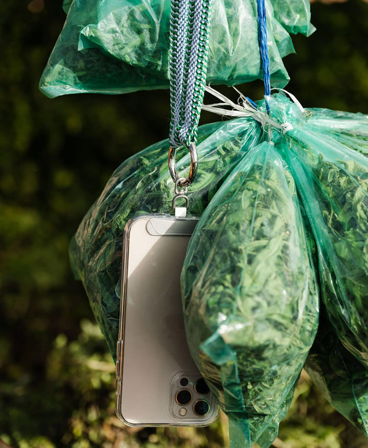 Handykette Phone Chain Set - Peppermint / Silbrig