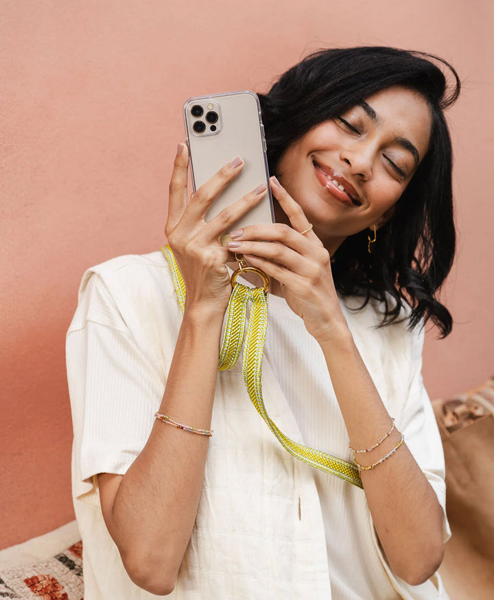 Handykette Phone Chain Set - Yuzu / Goldig