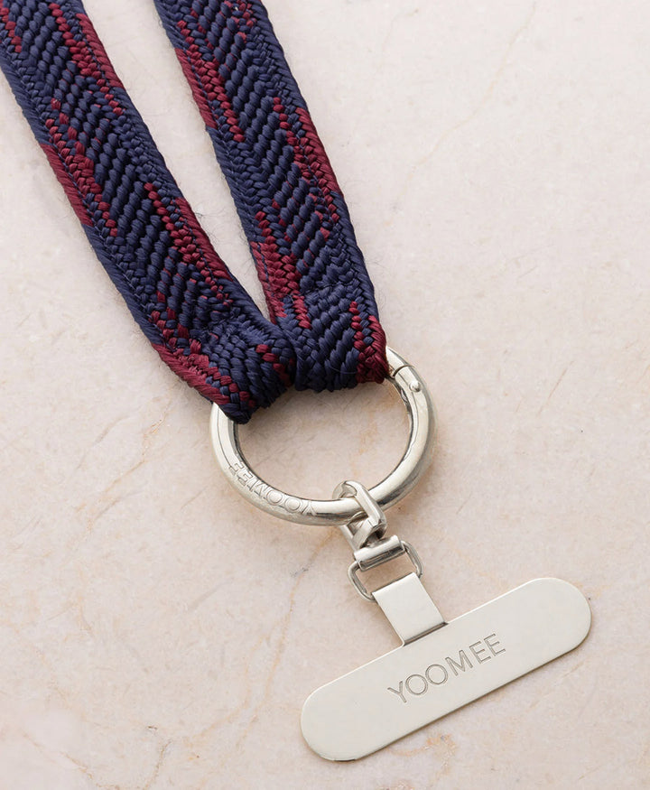 Handykette Phone Chain Set - Blood Moon / Silbrig