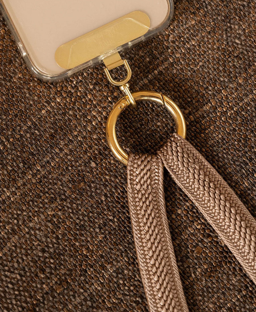 Handykette Phone Chain Set - Sand / Goldig
