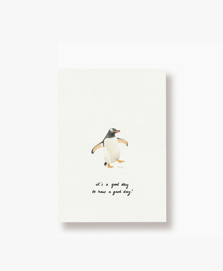 Postkarte "Pinguin - it&