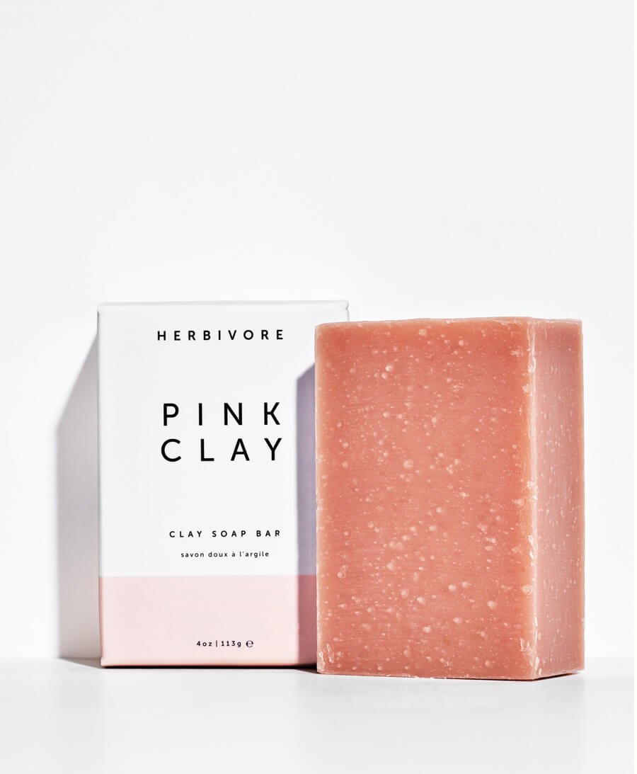 Pink Clay Seife - Herbivore Botanicals - clomes