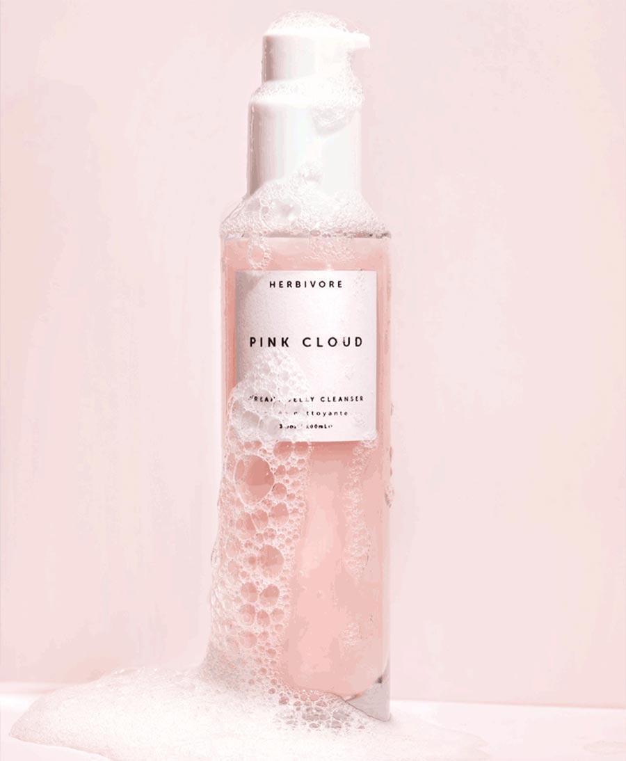 Pink Cloud Creamy Jelly Cleanser - Herbivore Botanicals - clomes