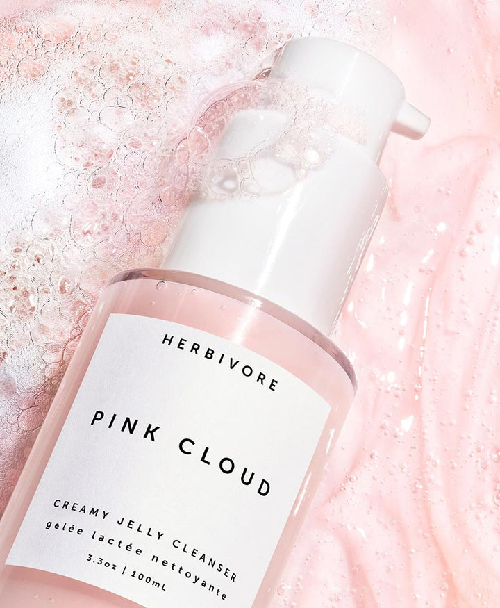 Pink Cloud Creamy Jelly Cleanser - Herbivore Botanicals - clomes