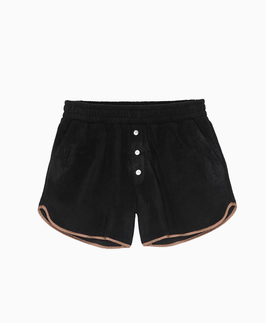 Polar Fleece Short - schwarz - DONNI. - clomes