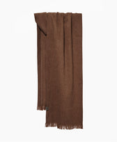Halstuch Alpaka Schal Slim Bufandy in Solid Praline