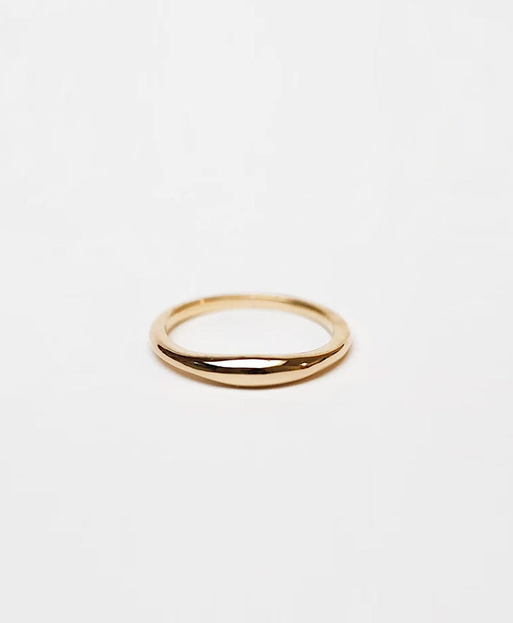 Fingerring vergoldet - Prune