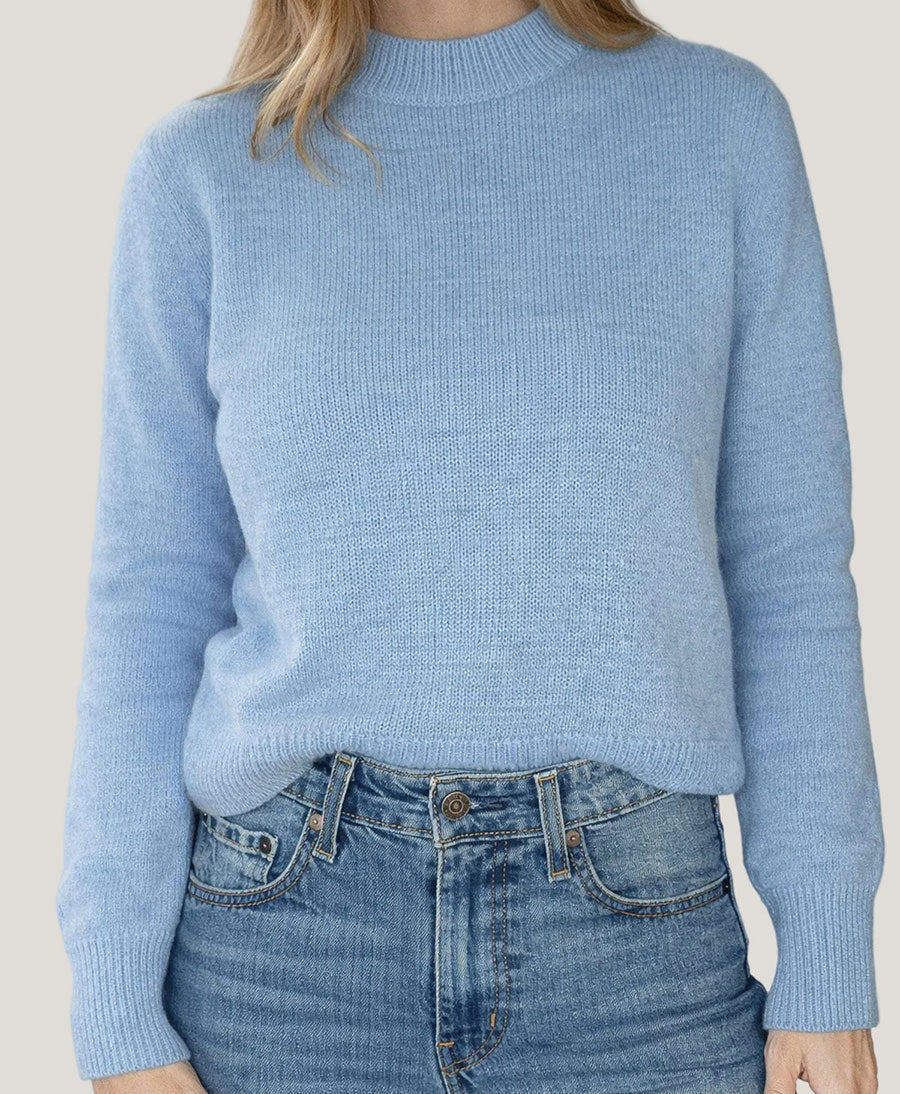 Strickpullover - Nita Sweater - Hellblau