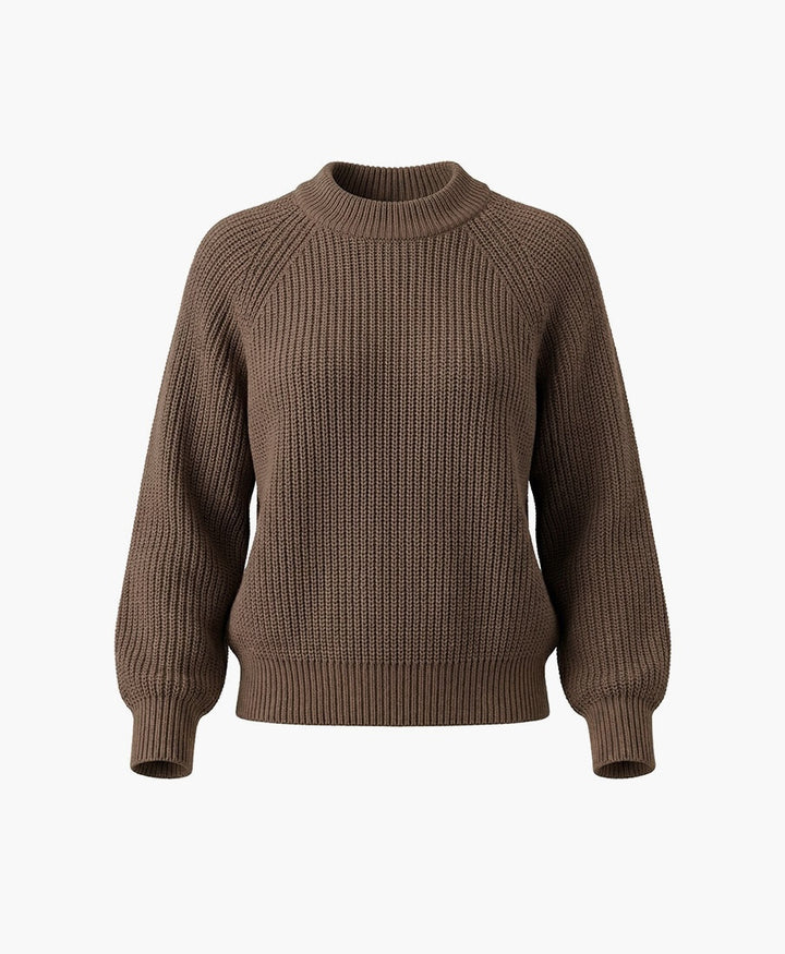 Strickpullover aus Bio-Baumwolle - Cocoa