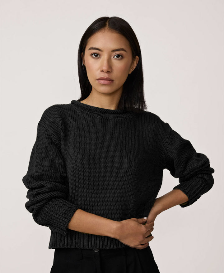 Strickpullover Mare - Schwarz