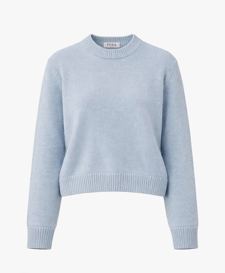 Strickpullover - Nita Sweater - Hellblau