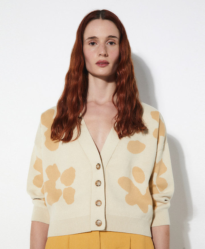Strickjacke / Cardigan LIZA - Beige