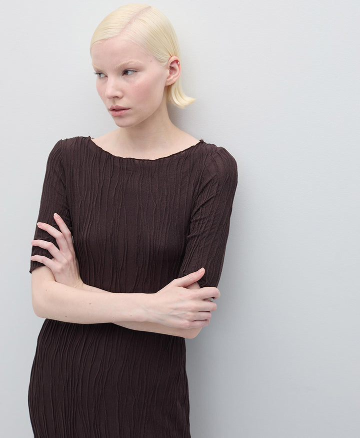 Kleid SERAPHINE - Dunkelbraun