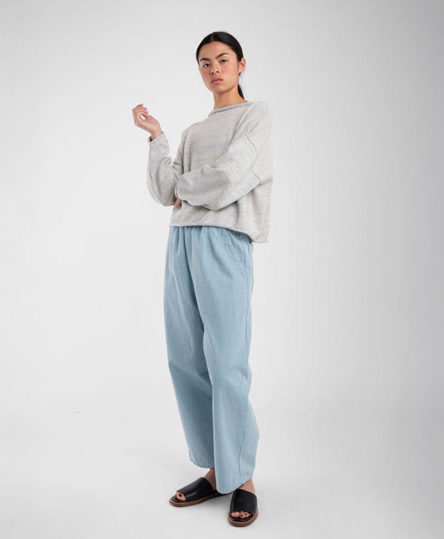 Strickpullover Heather Grey Rolled Sweater - Mehrfarbig