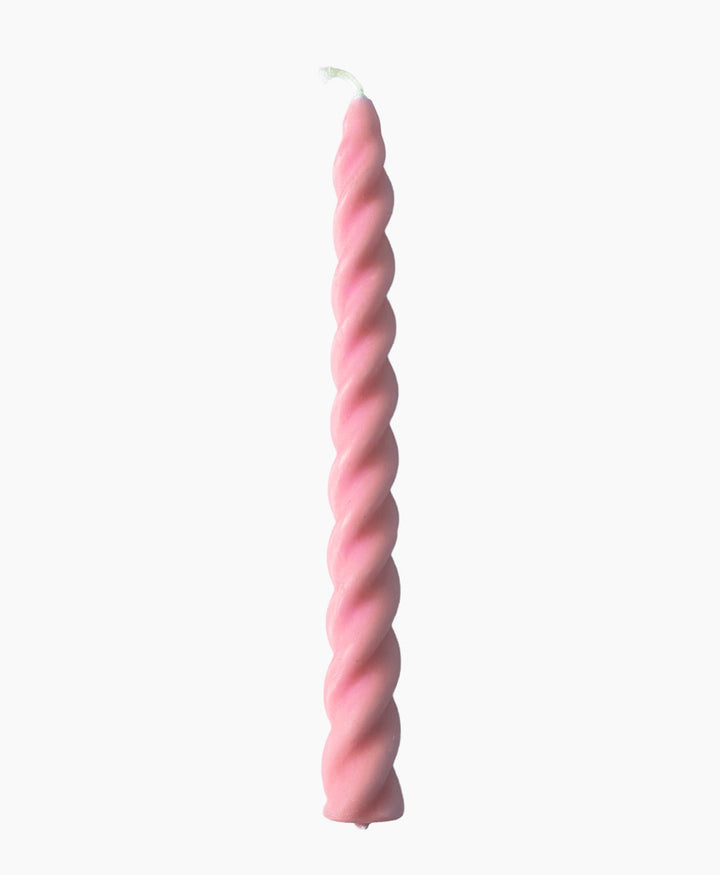 Twist Stabkerze - Rosa