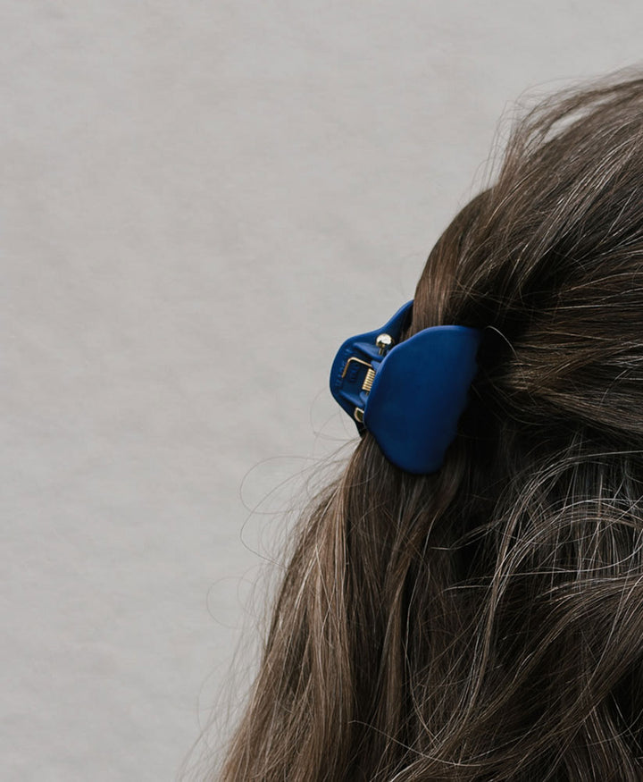 Haarklammer LIV Petite - Mattes Royalblau