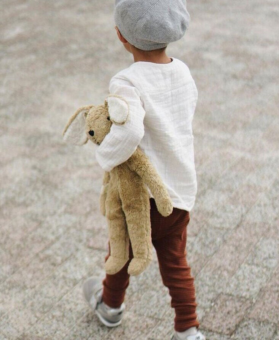 Hase (gross) Schlenker Tierpuppe - Hellbraun