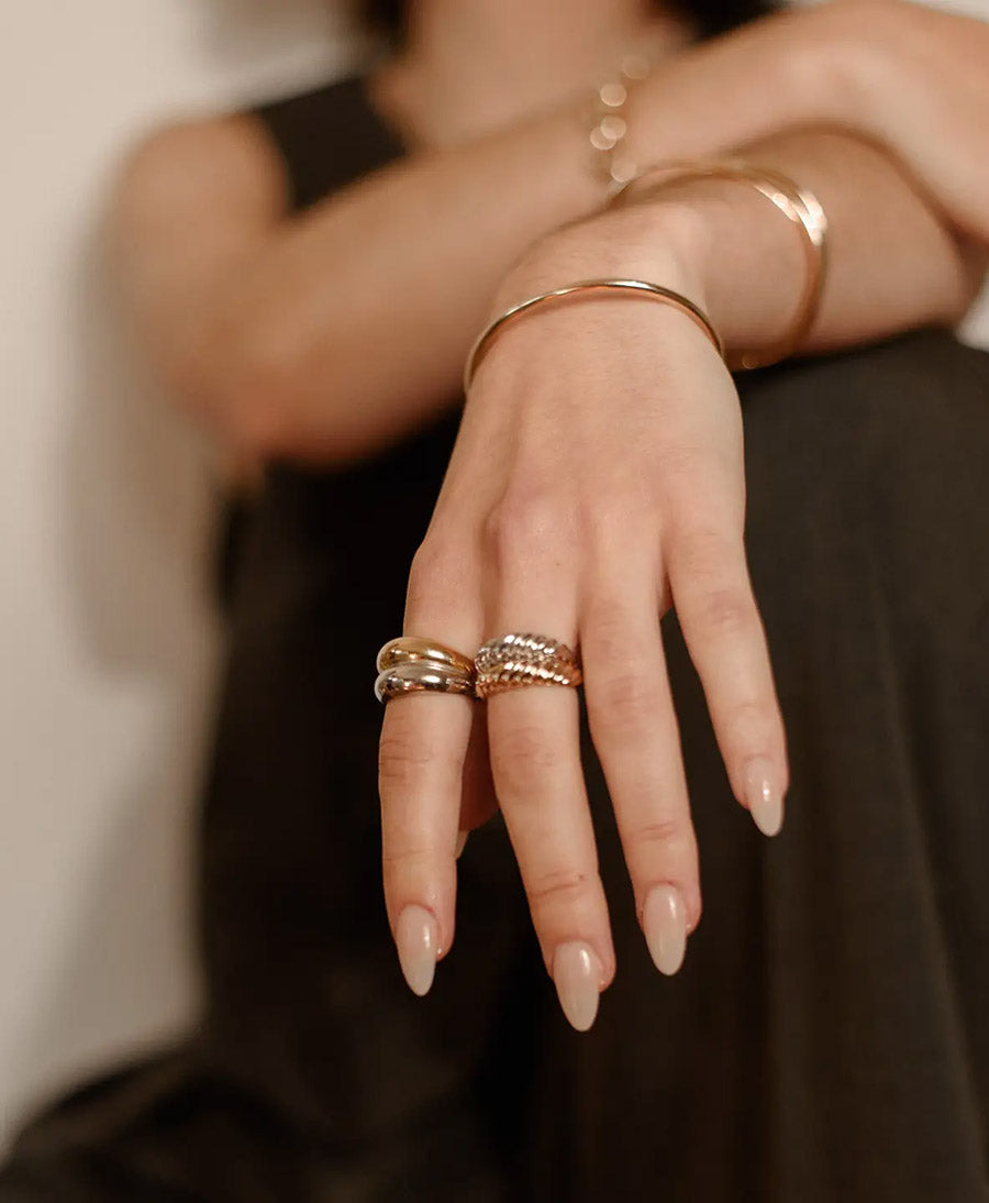Fingerring vergoldet - Marcelle