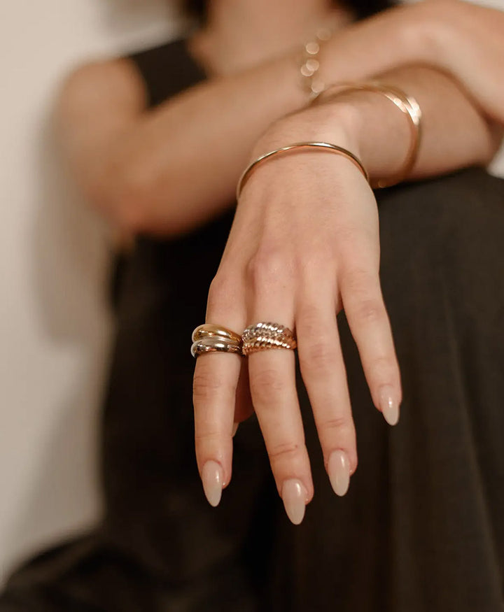 Fingerring vergoldet - Marcelle