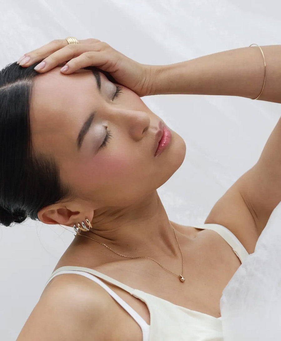 Ohrringe vergoldet - Rusé