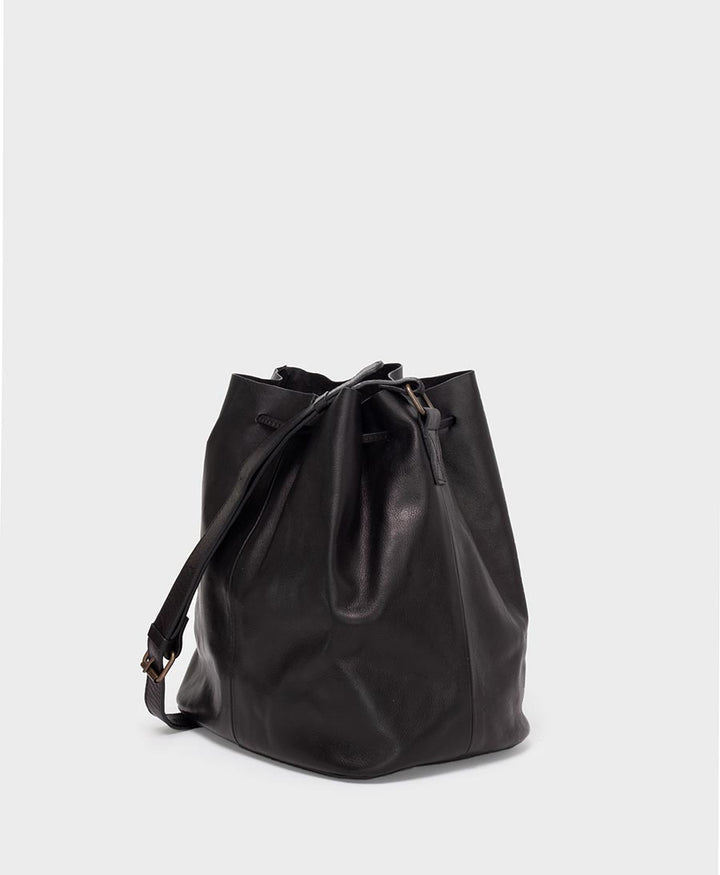 Schwarze Bucket Bag - Secondhand - PARK - clomes