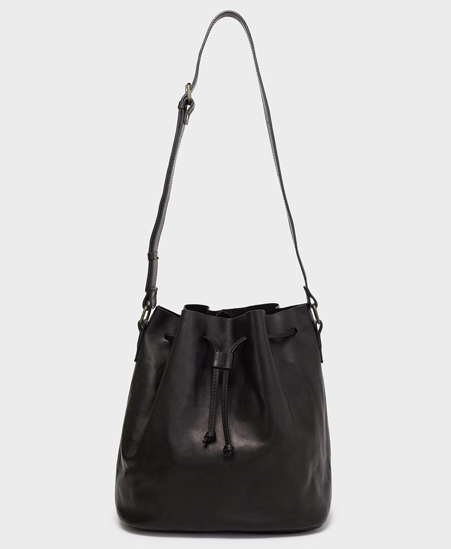 Schwarze Bucket Bag - Secondhand - PARK - clomes