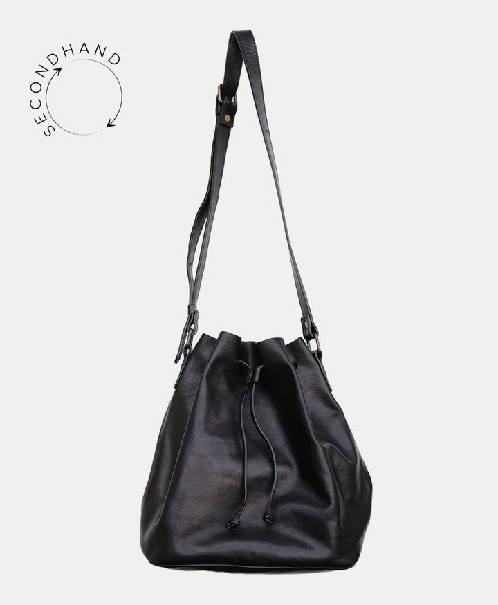 Schwarze Bucket Bag - Secondhand - PARK - clomes