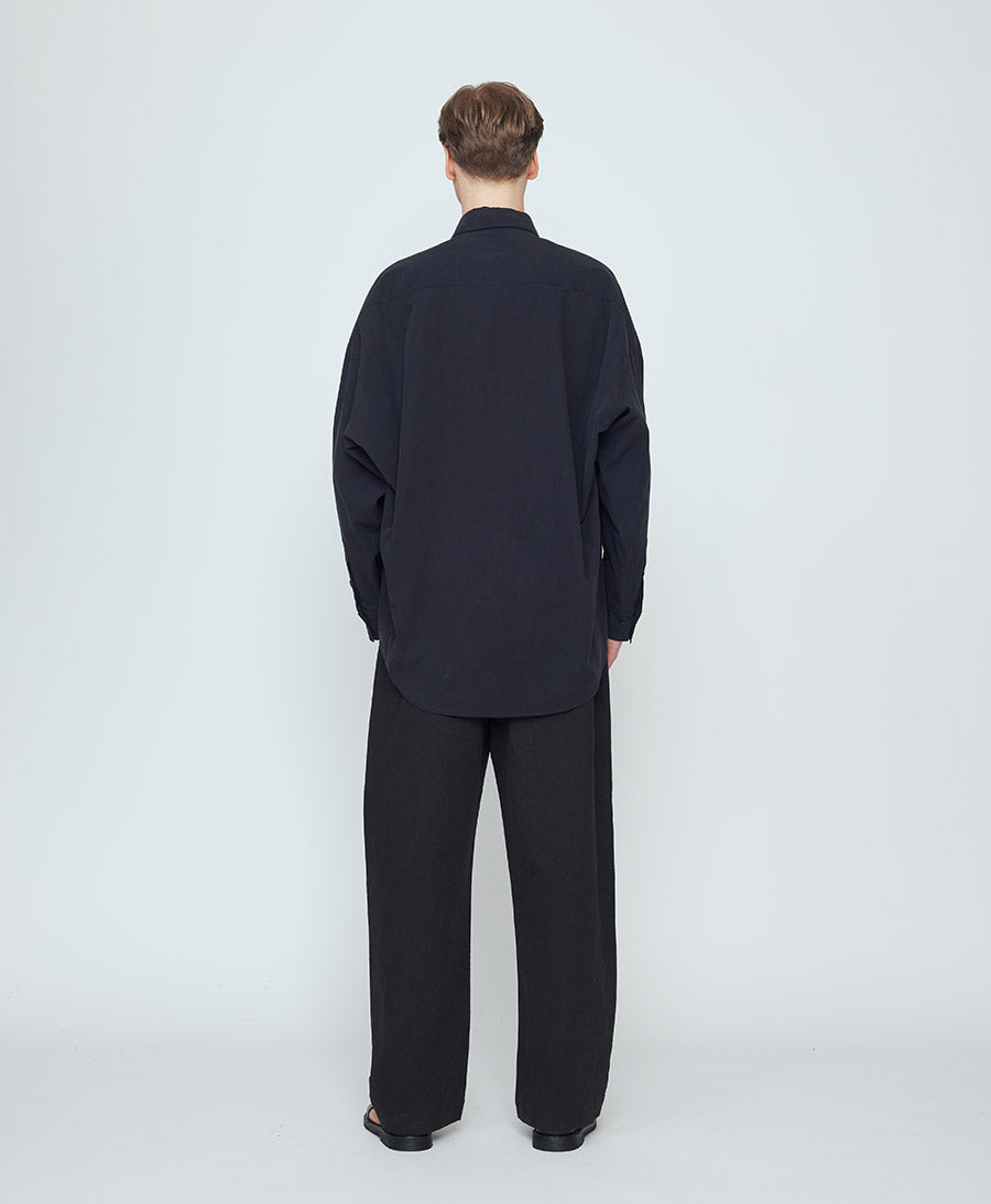 Stoffhose Signature Curve Legged Trouser - Schwarz