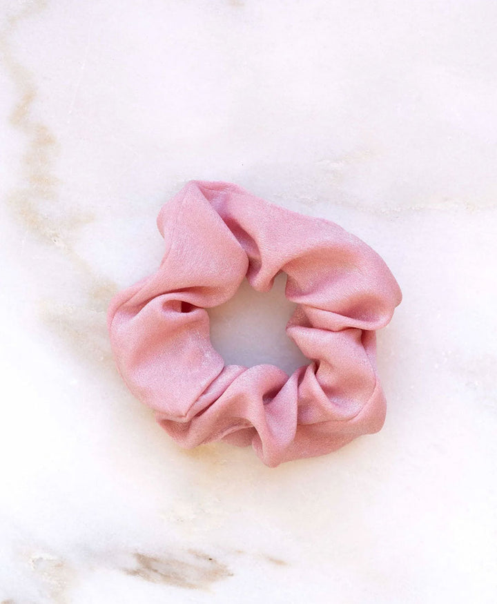 Medina Scrunchie Glitzer - Rose