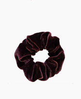Haargrummi Medina Scrunchie Velvet Yoomee in Aubergine