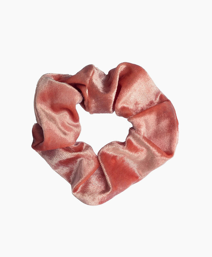 Medina Scrunchie Velvet aus Samt  - Rose